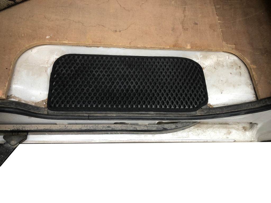 Door sills (3 pieces, EVA, black) for Opel Vivaro 2001-2015 - Reelken Auto