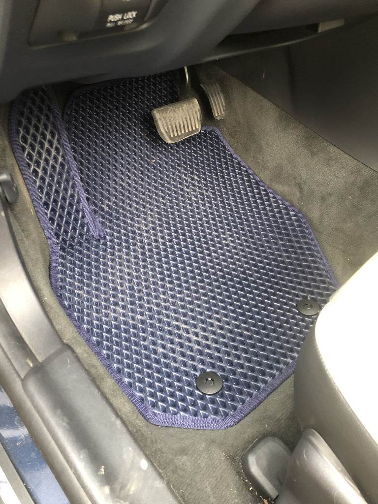EVA mats (blue) for Volvo S60 2010-2018 - Reelken Auto