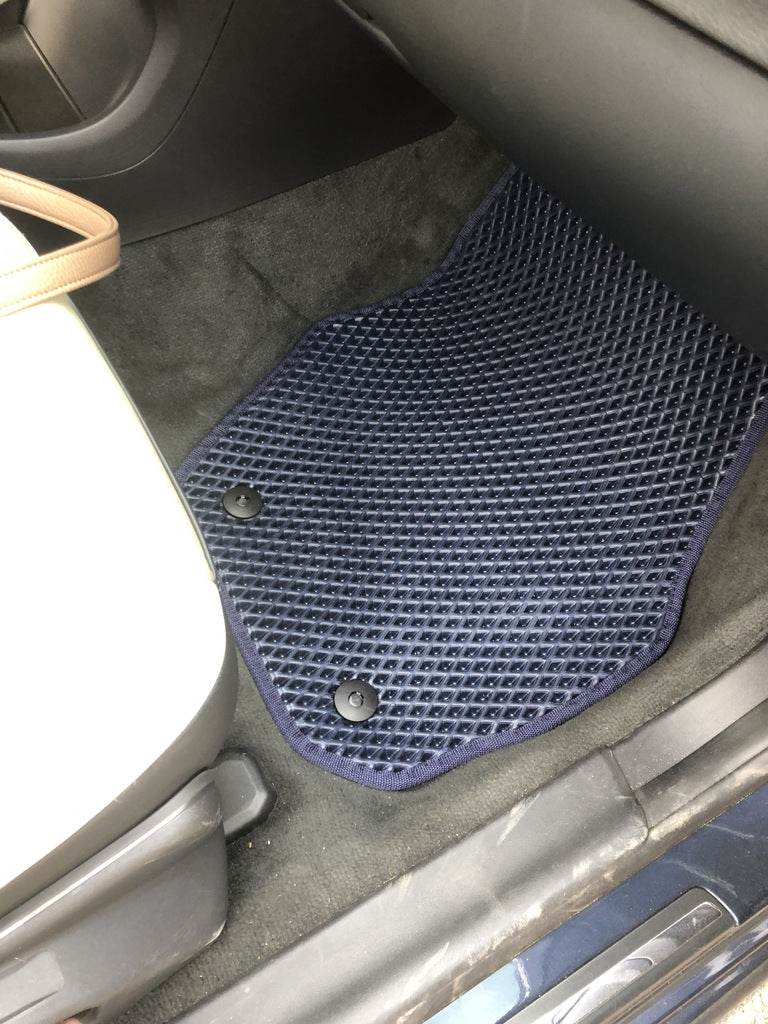 EVA mats (blue) for Volvo S60 2010-2018 - Reelken Auto