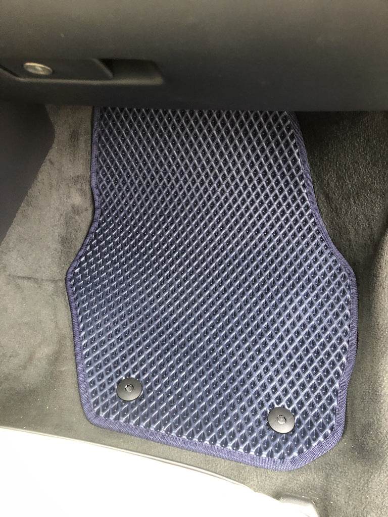 EVA mats (blue) for Volvo S60 2010-2018 - Reelken Auto