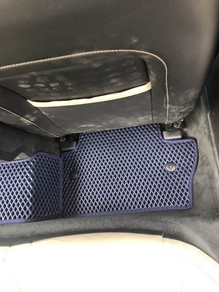 EVA mats (blue) for Volvo S60 2010-2018 - Reelken Auto