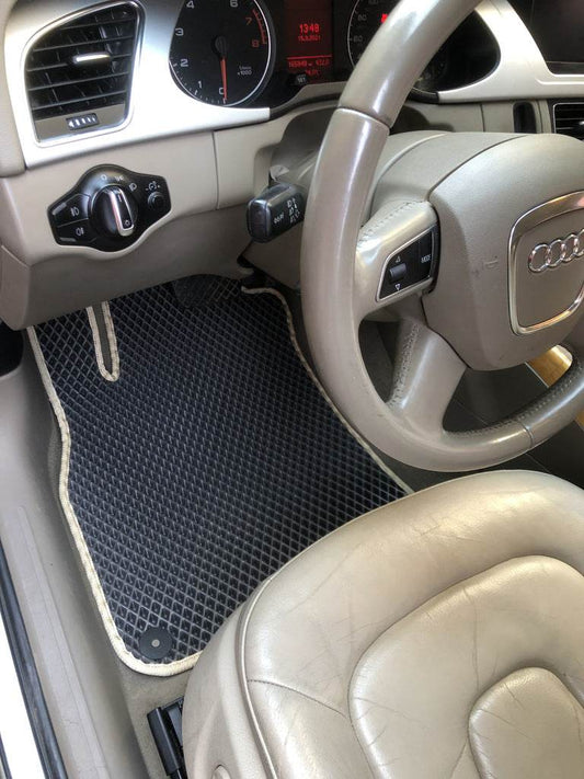 EVA mats (black) for Audi A4 B8 2007-2015 - Reelken Auto