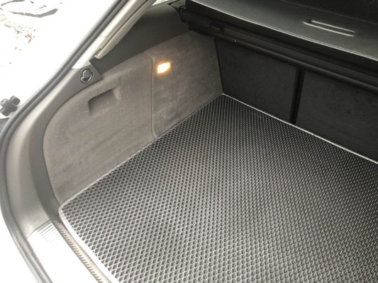 Trunk mat SW (EVA, black) for Audi A4 B8 2007-2015 - Reelken Auto