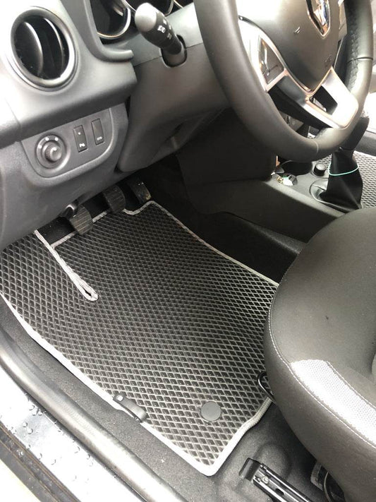 EVA mats (black) for Dacia Sandero 2013-2020 - Reelken Auto