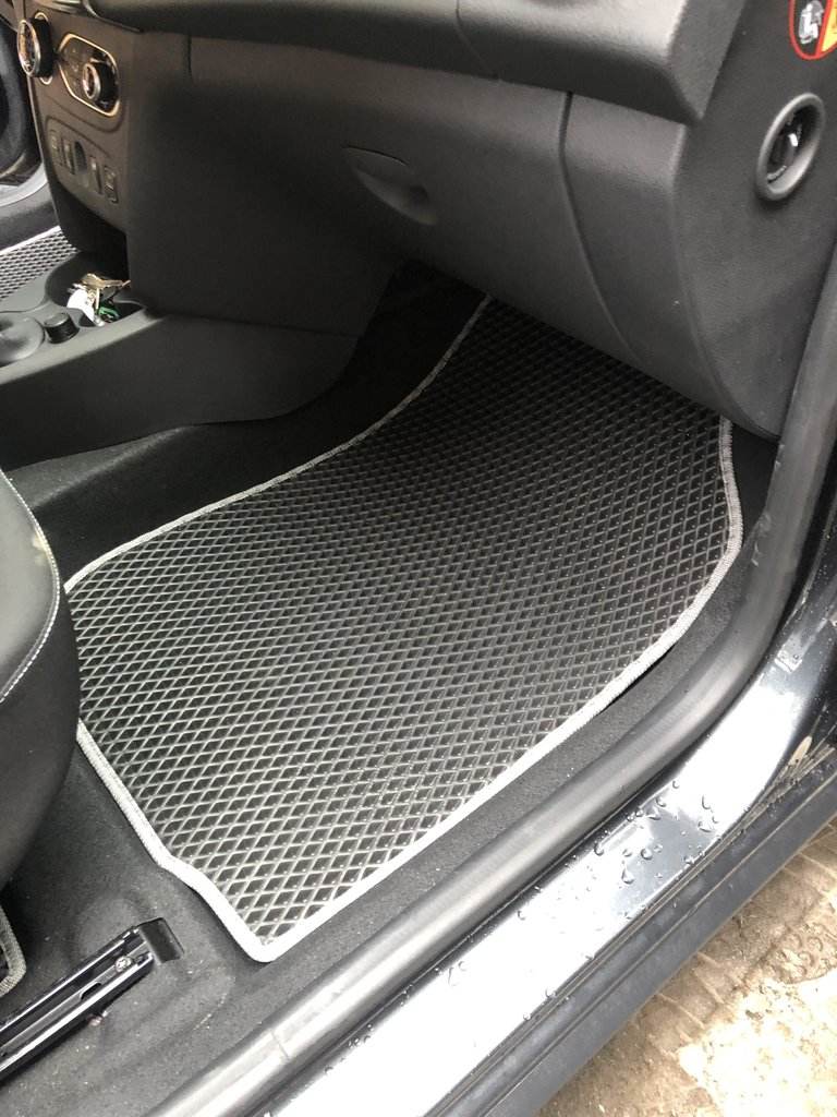 EVA mats (black) for Dacia Sandero 2013-2020 - Reelken Auto