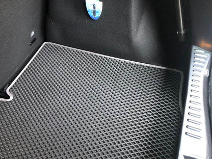 Trunk mat (EVA, black) for Dacia Sandero 2013-2020 - Reelken Auto
