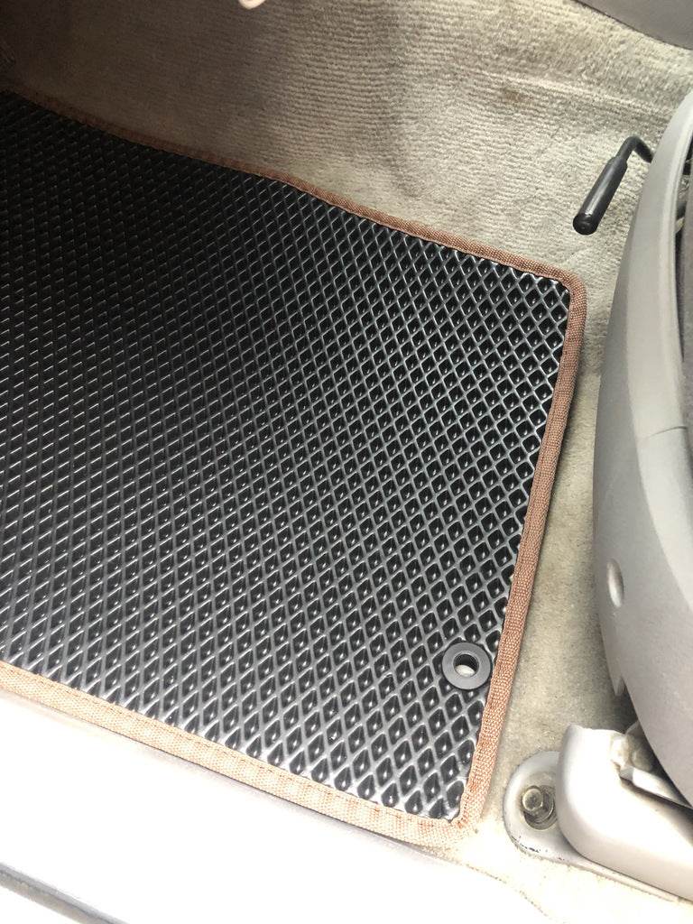 EVA mats (black) for Kia Sorento I BL 2002-2009 - Reelken Auto