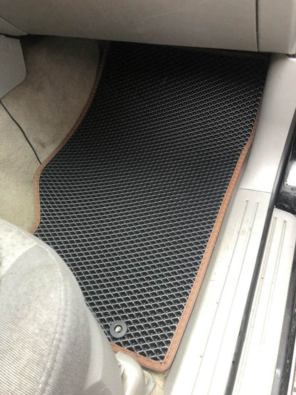 EVA mats (black) for Kia Sorento I BL 2002-2009 - Reelken Auto
