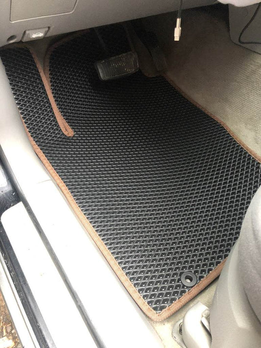EVA mats (black) for Kia Sorento I BL 2002-2009 - Reelken Auto