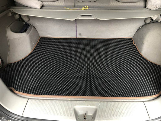 EVA trunk mat (black) for Kia Sorento I BL 2002-2009 - Reelken Auto