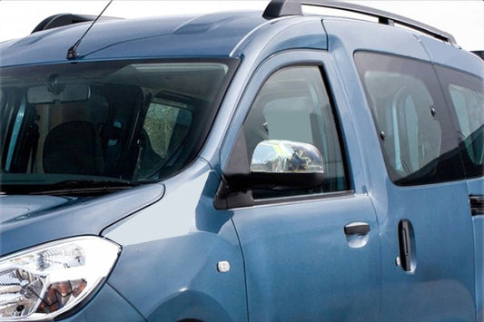 Lining the mirrors (2 piece, stainless.) for Dacia Dokker 2013-2022 - image 1
