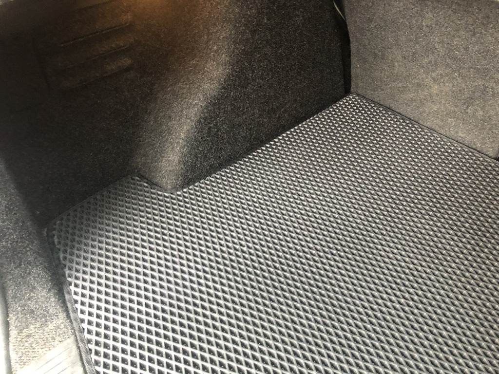 Trunk mat SW (EVA, black) for Renault Megane II 2004-2009 - Reelken Auto