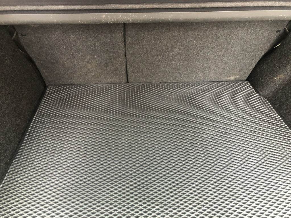 Trunk mat SW (EVA, black) for Renault Megane II 2004-2009 - Reelken Auto