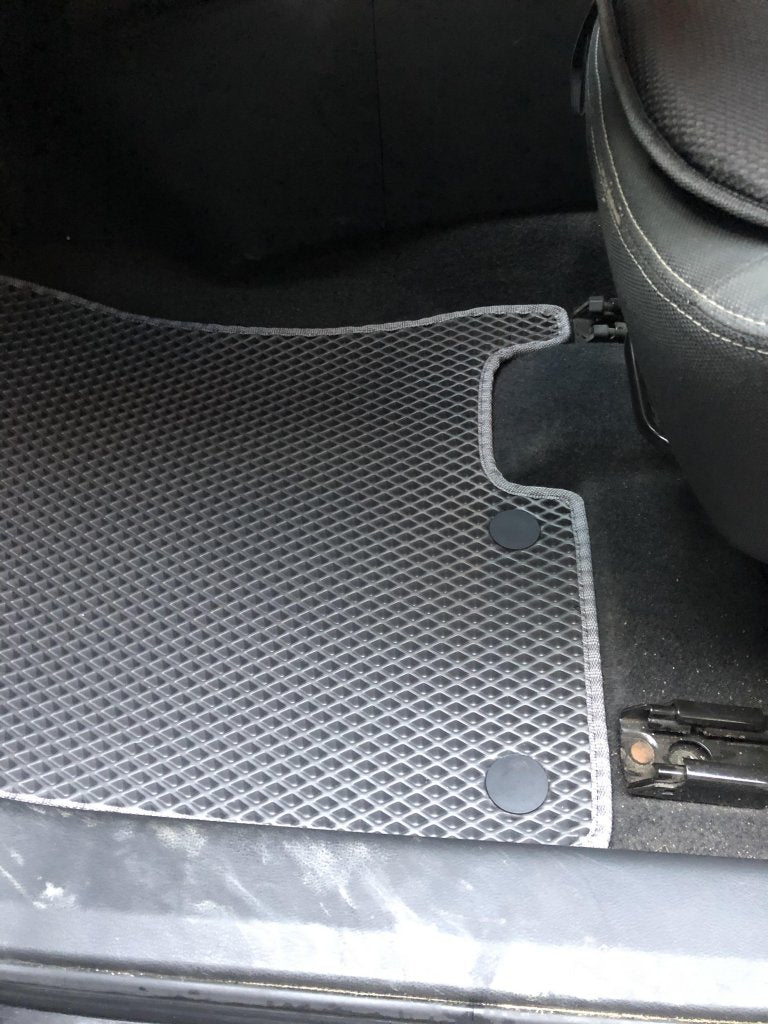 Floor mats for +2 (3 rows, EVA, Black) for Nissan Qashqai 2010-2014 - image 4