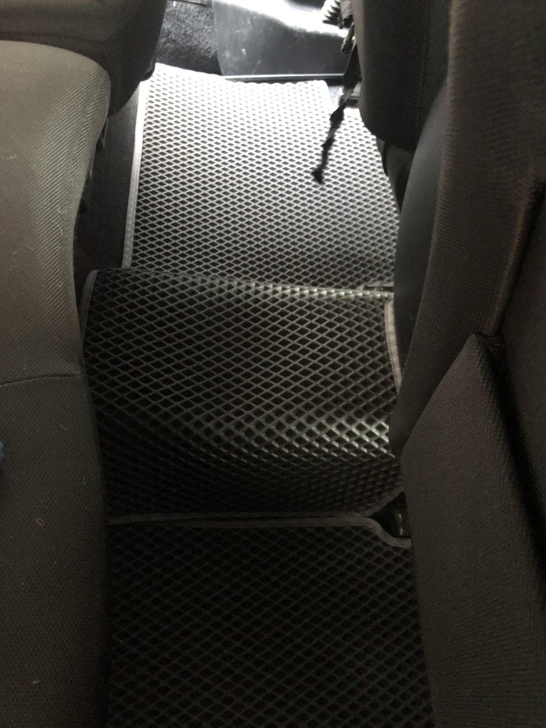 Floor mats for +2 (3 rows, EVA, Black) for Nissan Qashqai 2007-2010 - image 7