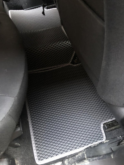 Floor mats for +2 (3 rows, EVA, Black) for Nissan Qashqai 2010-2014 - image 8