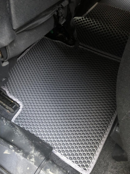 Floor mats for +2 (3 rows, EVA, Black) for Nissan Qashqai 2010-2014 - image 9