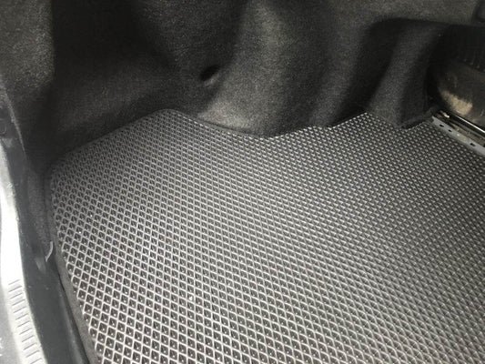 Trunk mat (EVA, black) for Toyota Camry 2011-2018 - Reelken Auto