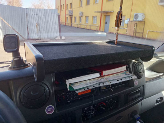 Shelf on the panel (type-1) for Opel Movano 2004-2010 - Reelken Auto