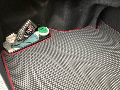 Trunk mat (EVA, black) for Toyota Camry 2002-2006 - Reelken Auto