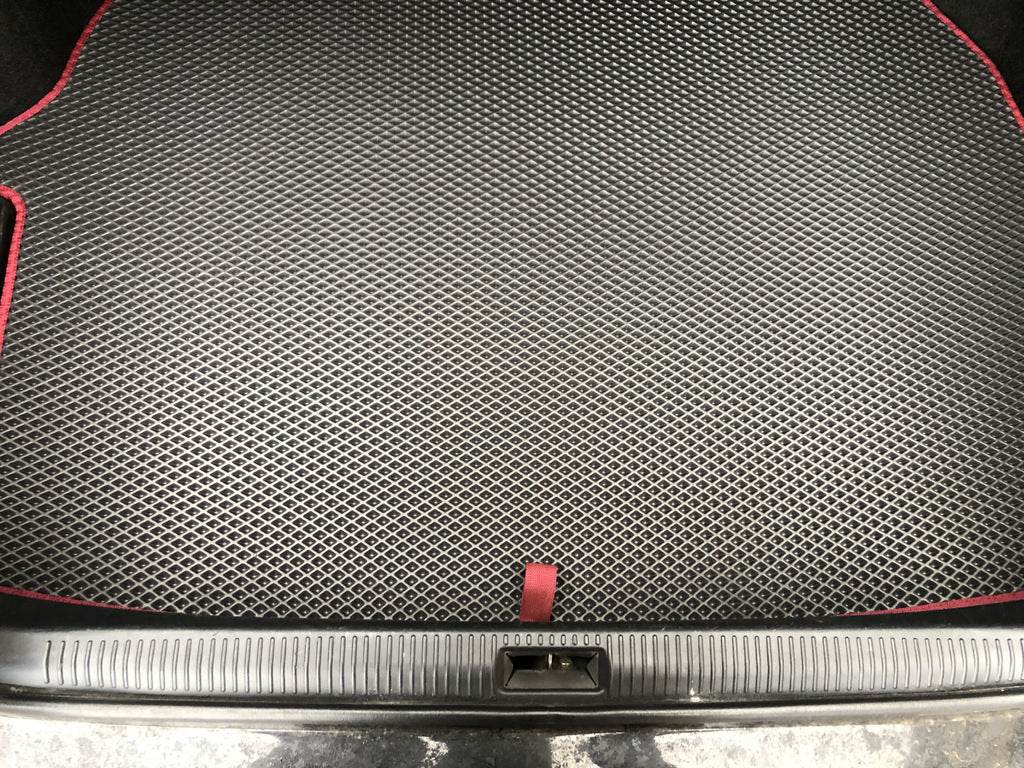 Trunk mat (EVA, black) for Toyota Camry 2002-2006 - Reelken Auto
