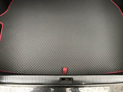 Trunk mat (EVA, black) for Toyota Camry 2002-2006 - Reelken Auto