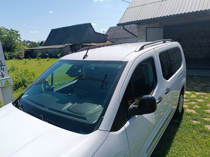 Roof Rails OmsaLine Solid (2 pcs, black) for Peugeot Partner/Rifter 2019- - image 5