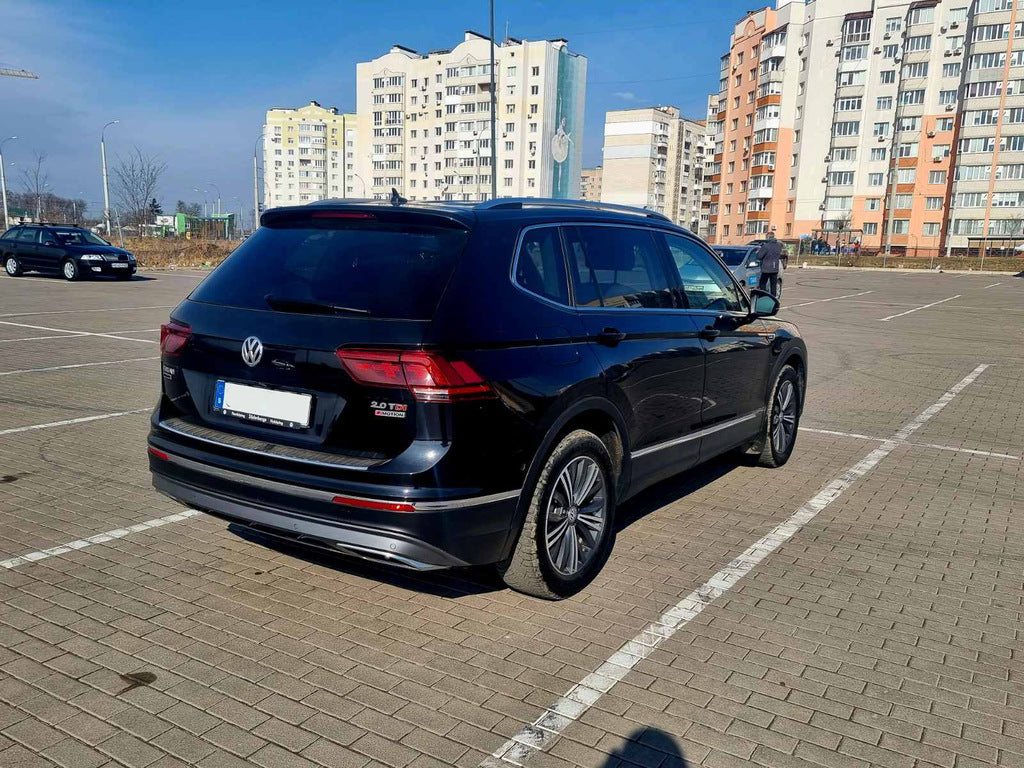 Rear bumper protector stainless steel (Carmos) for Volkswagen Tiguan 2016-2023 - image 3