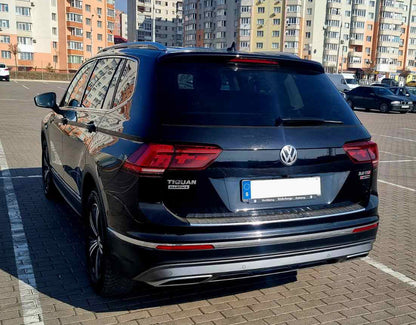 Rear bumper protector stainless steel (Carmos) for Volkswagen Tiguan 2016-2023 - image 2