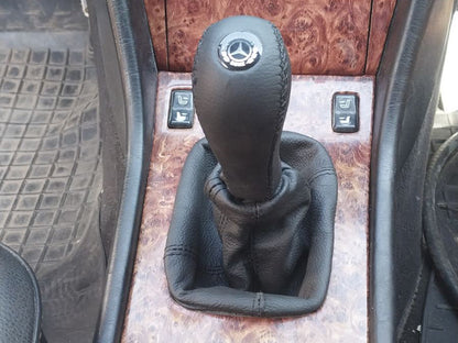 Leather Gear Shift Knob with Boot for Mercedes E-сlass W124 1984-1997 - image 5