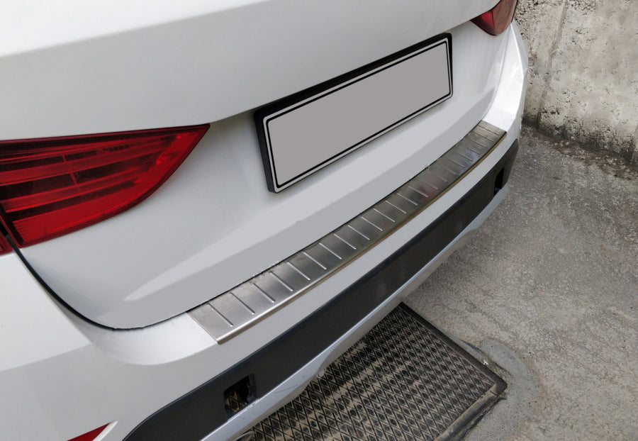 Rear Bumper Protector OmsaLine Stainless Steel for BMW X1 E84 2009-2015 - image 3