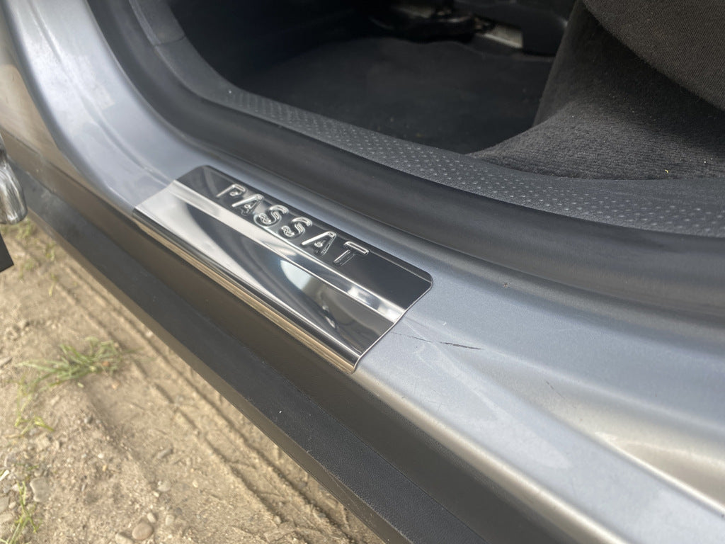 Door Sill Protectors OmsaLine (4 pcs, Stainless Steel) for Volkswagen Passat B5 1997-2005 - image 7