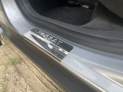 Door Sill Protectors OmsaLine (4 pcs, Stainless Steel) for Volkswagen Passat B5 1997-2005 - image 7