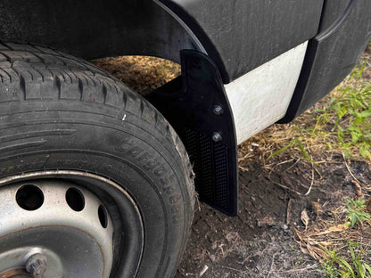 Premium Mud Flaps straight (2 pcs, rubber) for Renault Master 2011-2023 - image 3