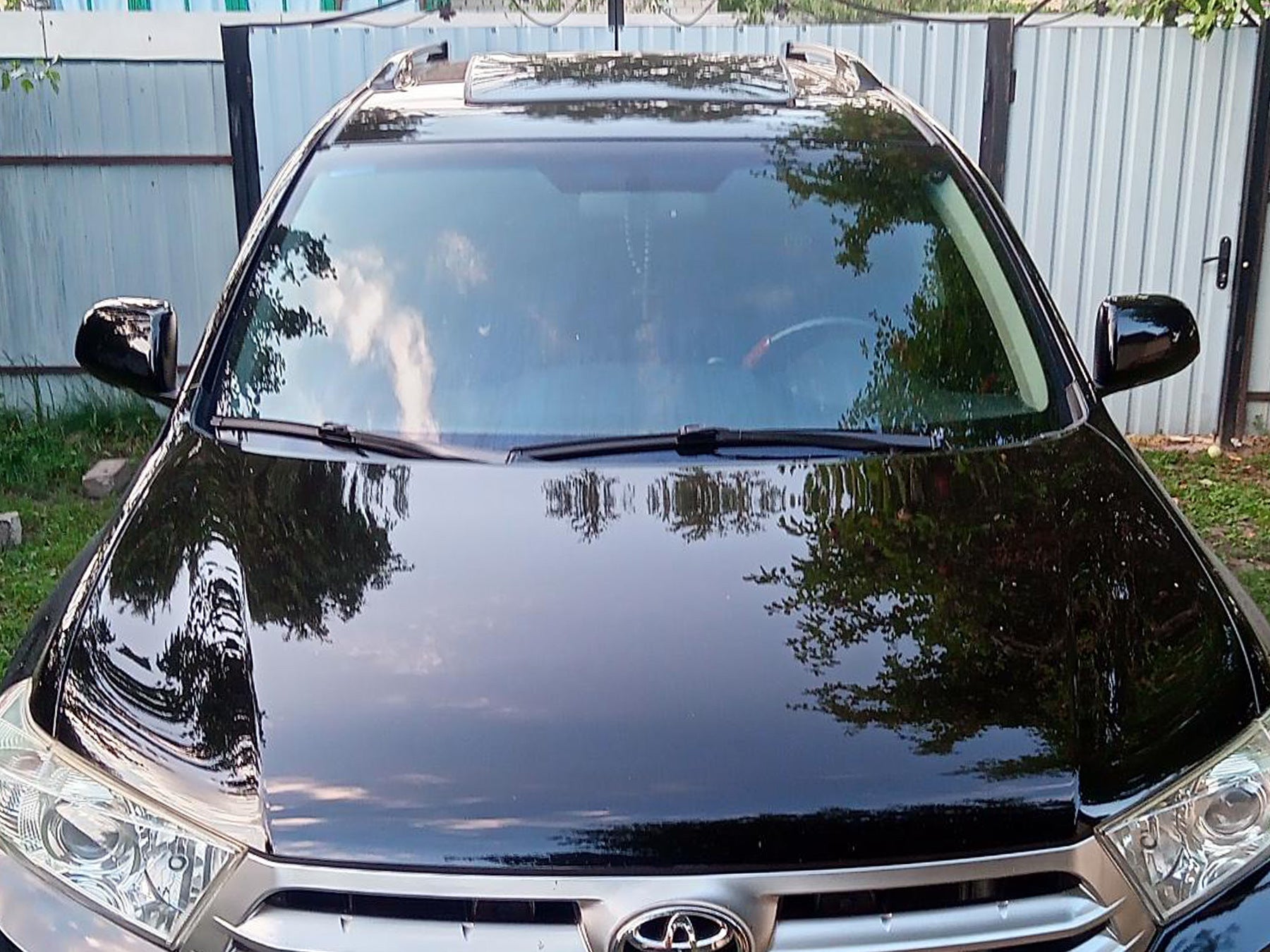 Sunroof imitation (black gloss, ABS plastic) - image 2