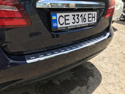 Rear Bumper Protector Carmos Stainless Steel for Mercedes B-class W246 2011-2018 - image 3