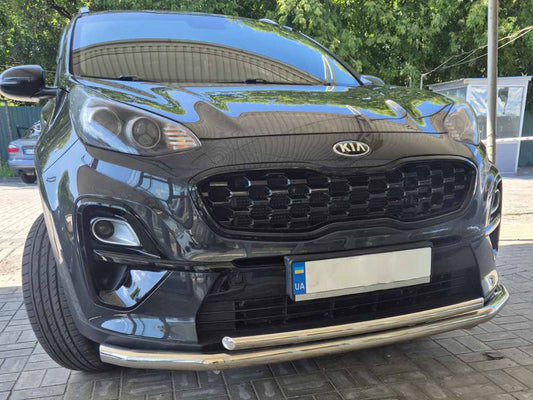 Front Bull Bar ST014 (Stainless Steel) for Kia Sportage 2015-2021 - image 1