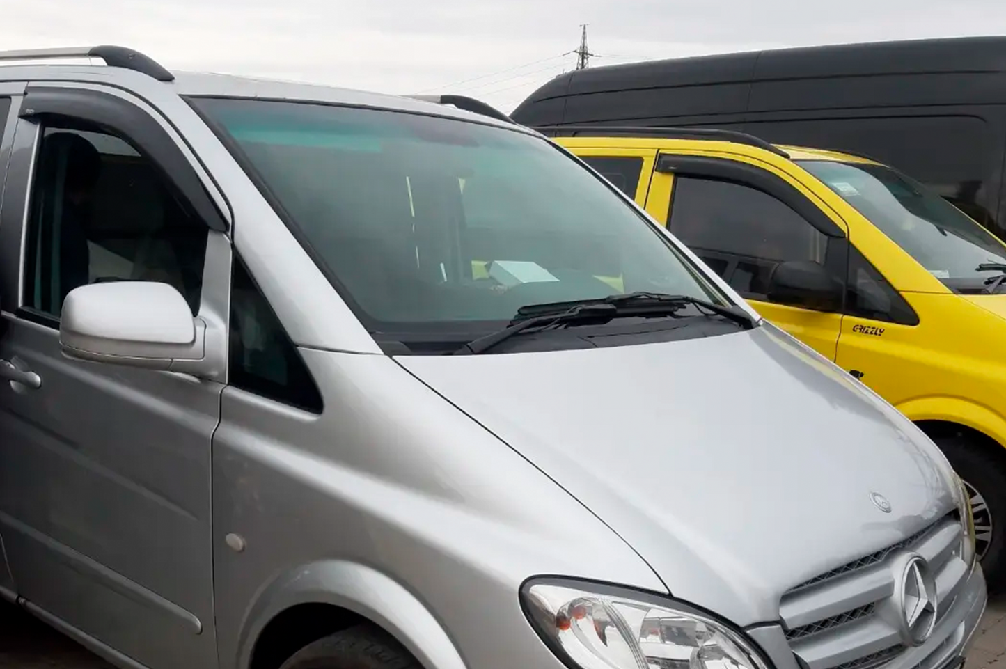 Window Deflectors (2 pcs, HIC) for Mercedes Viano 2004-2014 - image 16