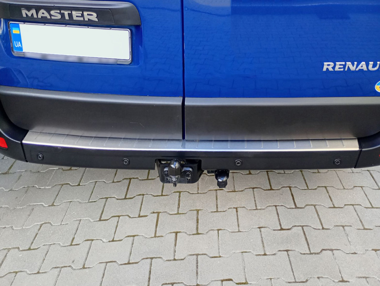 Rear bumper protector stainless steel for Opel Movano 2010-2021 - image 9