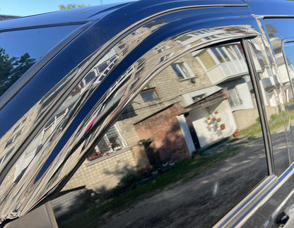 Window Deflectors (2 pcs, HIC) for Mercedes Vito W639 2004-2014 - image 7