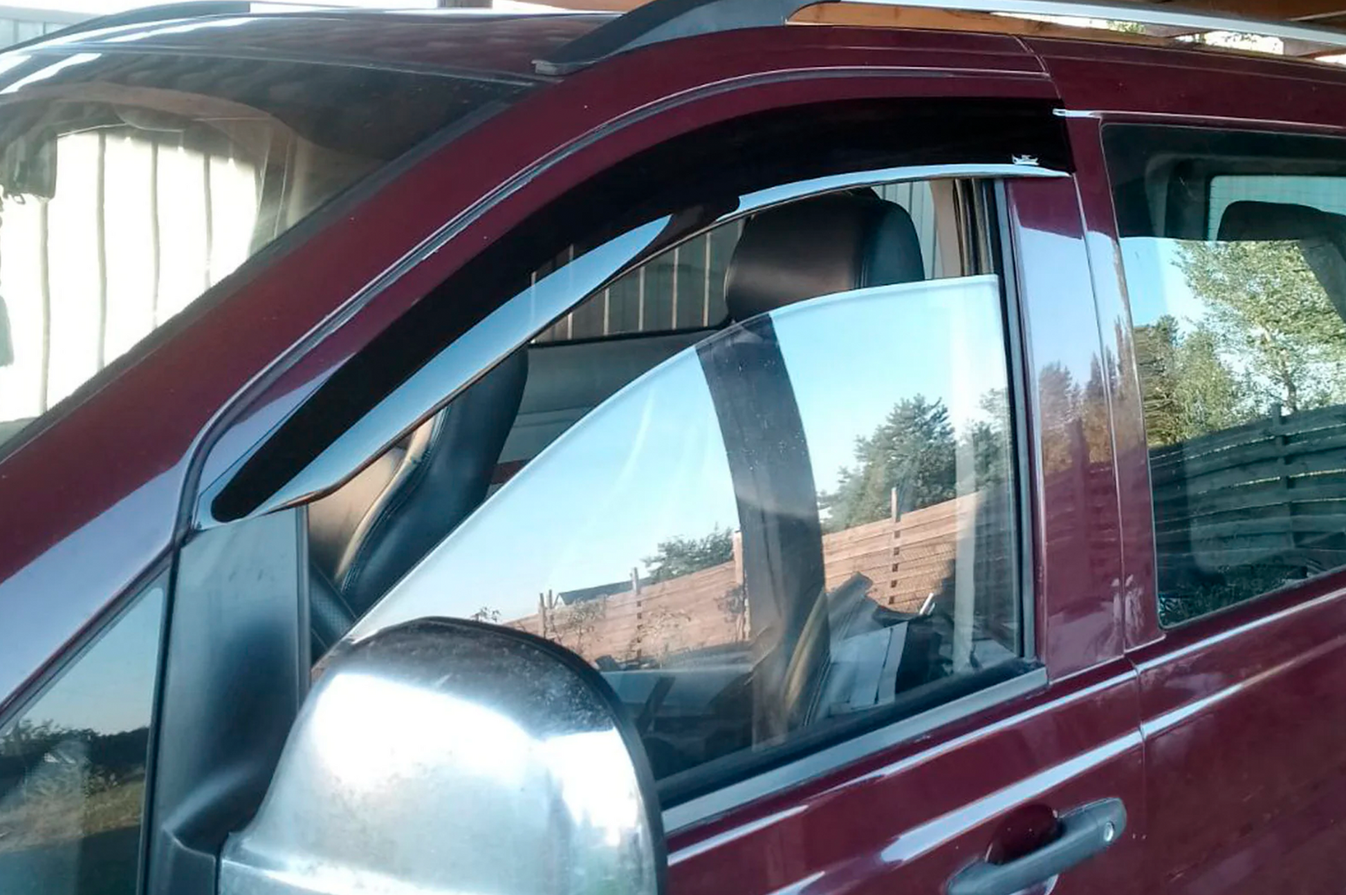 Window Deflectors (2 pcs, HIC) for Mercedes Viano 2004-2014 - image 9