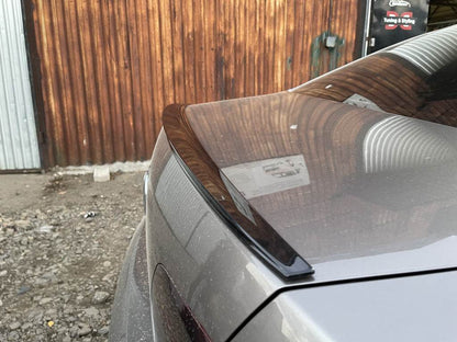 LIP spoiler (Sunplex, black, for EU) (115.8cm * 6.3cm) for Volkswagen Passat B7 2012-2015 - Reelken Auto