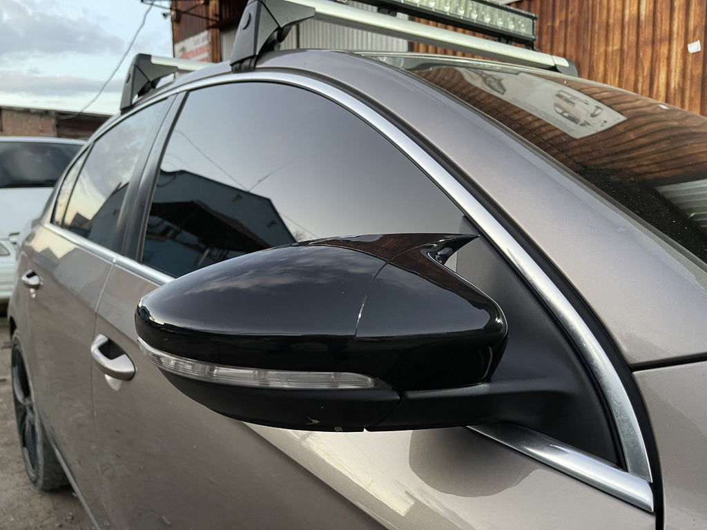 Mirror Covers RLine-Look (2 pcs for EU) for Volkswagen Passat B7 2012-2015 - image 3