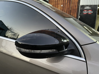 Mirror Covers RLine-Look (2 pcs for EU) for Volkswagen Passat B7 2012-2015 - image 4