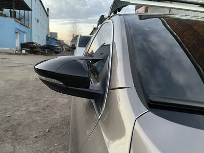 Mirror Covers RLine-Look (2 pcs for EU) for Volkswagen Passat B7 2012-2015 - image 1