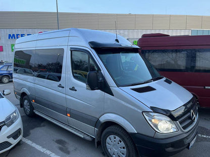 Windshield deflector V1 (for painting, for glue) for Mercedes Sprinter W906 2006-2018 - Reelken Auto