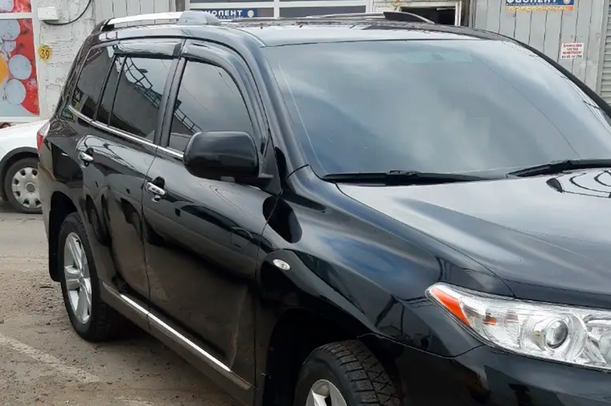 Window Deflectors (4 pcs, HIC) for Toyota Highlander 2008-2013 - image 5