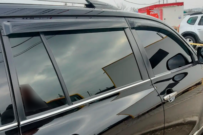 Window Deflectors (4 pcs, HIC) for Toyota Highlander 2008-2013 - image 3