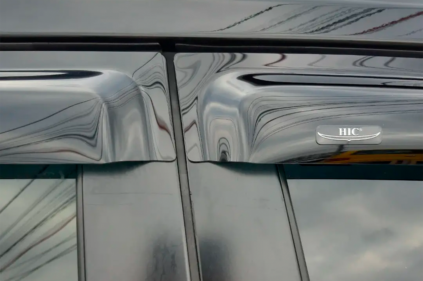 Window Deflectors (4 pcs, HIC) for Toyota Highlander 2008-2013 - image 8