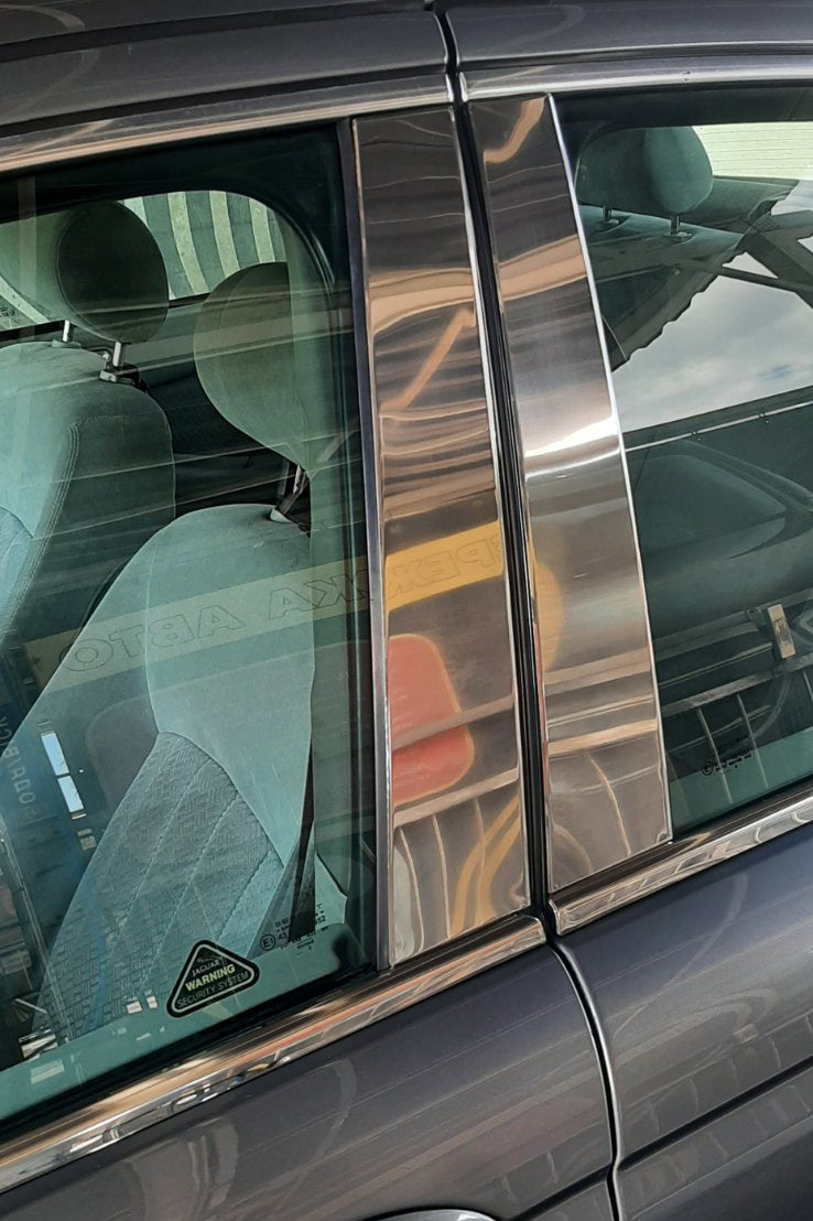 Stainless Steel Pillar Covers for Jaguar X-Type 2001-2009 - image 4